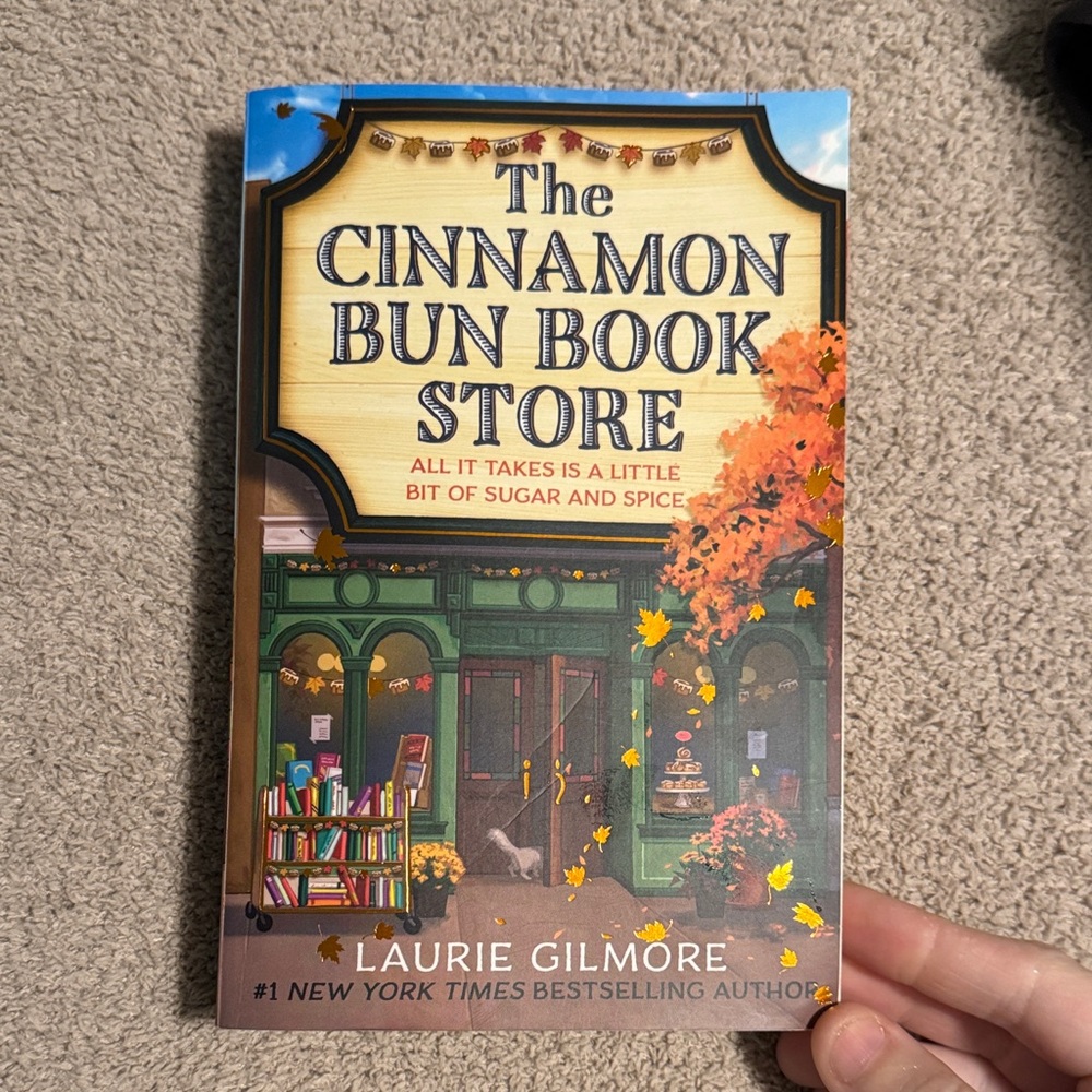 The cinnamon bun book store paperback
